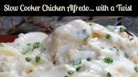 Slow Cooker Chicken Alfredo... With a Twist Slow Cooker Chicken Alfredo... With a Twist