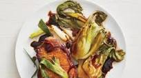 Turmeric Pork Chops with Baby Bok Choy Turmeric Pork Chops with Baby Bok Choy