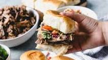 Slow Cooker Asian Pulled Pork Sliders Slow Cooker Asian Pulled Pork Sliders