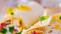 Mexican Chicken Wraps Mexican Chicken Wraps