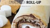 S’mores Pizza Roll-Up S’mores Pizza Roll-Up