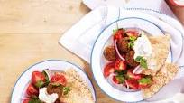 Falafels with Tomato Salad and Tzatziki recipe Falafels with Tomato Salad and Tzatziki recipe