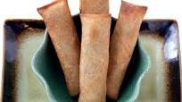 Pork and Vegetable Lumpia from 'The Adobo Road Cookbook' Pork and Vegetable Lumpia from 'The Adobo Road Cookbook'