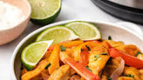 Instant Pot Chicken Fajitas Instant Pot Chicken Fajitas