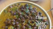 Chana Saag Dal Chana Saag Dal