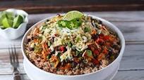 Cheesy Chicken Enchilada Bowls Cheesy Chicken Enchilada Bowls