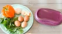 2-Minute Omelette featuring Tupperware Breakfast Maker 2-Minute Omelette featuring Tupperware Breakfast Maker