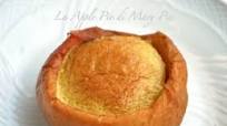 Soufflé di foie gras nella mela Soufflé di foie gras nella mela