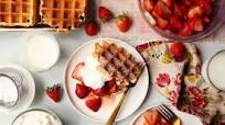 Belgian Waffle Strawberry Shortcakes Belgian Waffle Strawberry Shortcakes