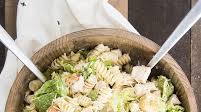 Chicken Caesar Salad with Pasta Chicken Caesar Salad with Pasta