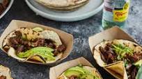 Barbacoa Tacos with Mexican Pinto Beans Barbacoa Tacos with Mexican Pinto Beans