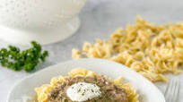 Lighter Ground Beef Stroganoff Lighter Ground Beef Stroganoff