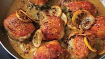 Roasted Chicken Thighs with Lemon and Oregano Roasted Chicken Thighs with Lemon and Oregano
