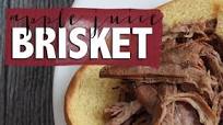 Apple Juice Brisket Recipe Apple Juice Brisket Recipe