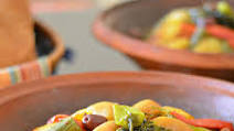 Moroccan Berber Tagine With Lamb or Beef and Vegetables Moroccan Berber Tagine With Lamb or Beef and Vegetables