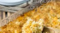 Cheesy Cauliflower Au Gratin Cheesy Cauliflower Au Gratin