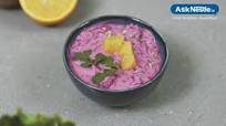 Beetroot Orange Raita Beetroot Orange Raita