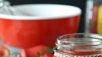 Strawberry Basil Freezer Jam Strawberry Basil Freezer Jam