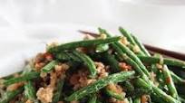 French Beans Stir-fried with Minced Pork in Soy Bean Paste French Beans Stir-fried with Minced Pork in Soy Bean Paste