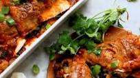 Easy Black Bean Chicken Enchiladas Easy Black Bean Chicken Enchiladas