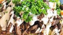 Loaded Beef Shawarma Fries Loaded Beef Shawarma Fries