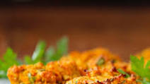 Baked Pakora - Vegan Indian Food Baked Pakora - Vegan Indian Food