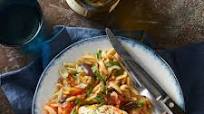 Slow-Cooker Chicken & Orzo with Tomatoes & Olives Slow-Cooker Chicken & Orzo with Tomatoes & Olives