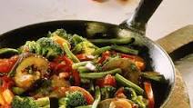 Vegetable Skillet with Broccoli and Eggplant Vegetable Skillet with Broccoli and Eggplant