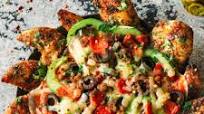 Game Day Eats Series I Episode 1: Meat Lover Pizza (carb-less) Game Day Eats Series I Episode 1: Meat Lover Pizza (carb-less)