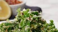 Kale Caesar Salad with Parmesan and Panko Kale Caesar Salad with Parmesan and Panko