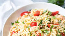 Mediterranean Salmon Orzo Salad Mediterranean Salmon Orzo Salad