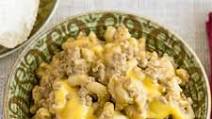 Crock Pot Beefy Macaroni and Cheese Crock Pot Beefy Macaroni and Cheese