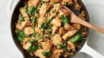 One-Pot Creamy Garlic Chicken and Rice One-Pot Creamy Garlic Chicken and Rice