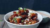 Braised pork belly Braised pork belly