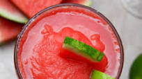 Skinny Frozen Watermelon Margarita Skinny Frozen Watermelon Margarita