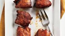 Spicy Honey-Brushed Chicken Thighs Spicy Honey-Brushed Chicken Thighs