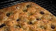 Easy Garlic Rosemary And Olive Focaccia Bread Easy Garlic Rosemary And Olive Focaccia Bread