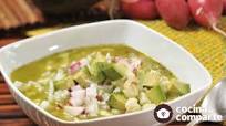 Pozole verde de pollo Pozole verde de pollo