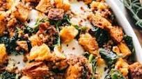 Cheesy Italian Sausage Stuffing Recipe Cheesy Italian Sausage Stuffing Recipe