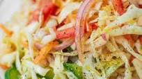 Greek Cabbage Salad - Lahanosalata (vinegar coleslaw) Greek Cabbage Salad - Lahanosalata (vinegar coleslaw)