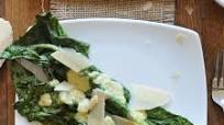 Broiled Romaine Salad with Rosemary Caesar Dressing Broiled Romaine Salad with Rosemary Caesar Dressing