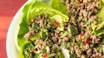 Hmong Ground Pork Larb Hmong Ground Pork Larb