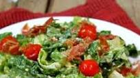 Caesar Salad with Pancetta and Roasted Tomatoes Caesar Salad with Pancetta and Roasted Tomatoes