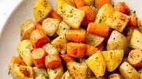 Easy Roasted Potatoes and Carrots Easy Roasted Potatoes and Carrots