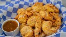 Air-Fried Coconut Shrimp with Spicy Pineapple Sauce Air-Fried Coconut Shrimp with Spicy Pineapple Sauce
