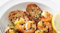 Shrimp Scampi with Garlic Toasts Shrimp Scampi with Garlic Toasts