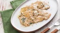 Veal scalloppini with white wine and parsley Veal scalloppini with white wine and parsley