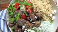 Greek Meatballs with Tzatziki Recipe Greek Meatballs with Tzatziki Recipe