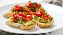 Mexican Avocado Bruschetta Mexican Avocado Bruschetta