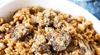 Mushroom Farro Risotto Mushroom Farro Risotto